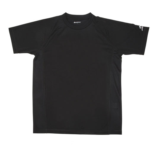 PHITEN RAKU marškinėliai trumpomis rankovėmis, juodi, L dydis