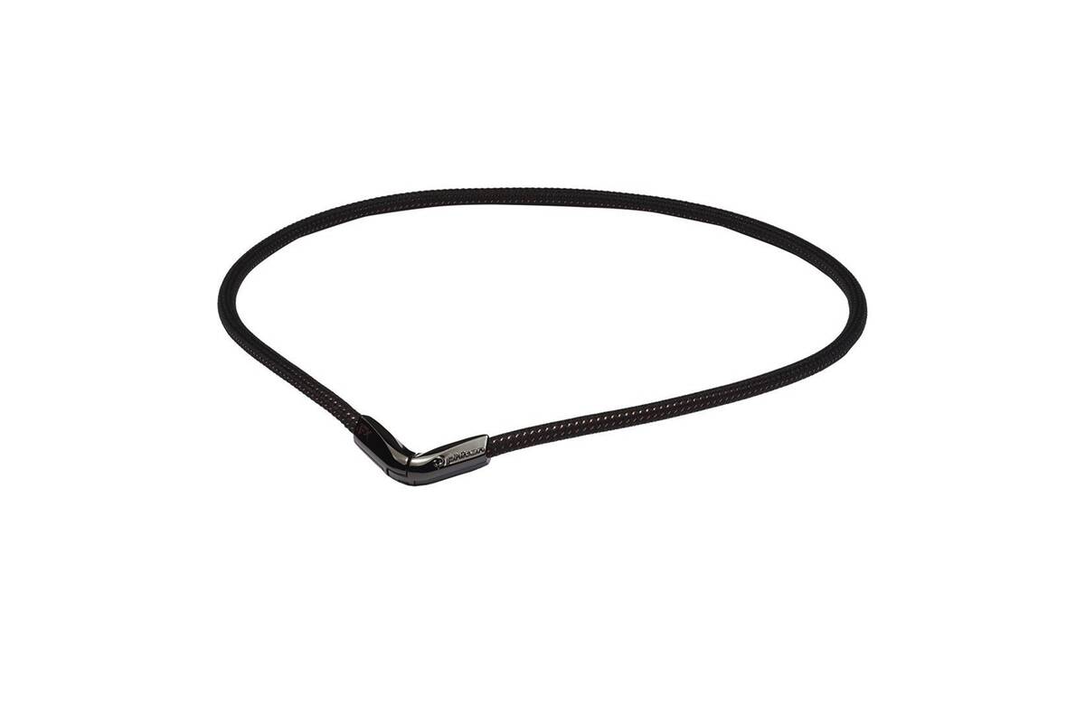 PHITEN RAKUWA kaklo vėrinys juodas, 50 cm
