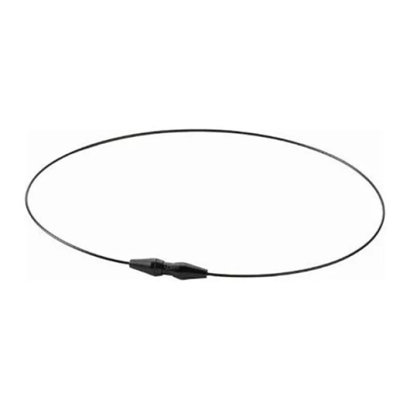 PHITEN RAKUWA WIRE EXTREME necklace black, 50 cm