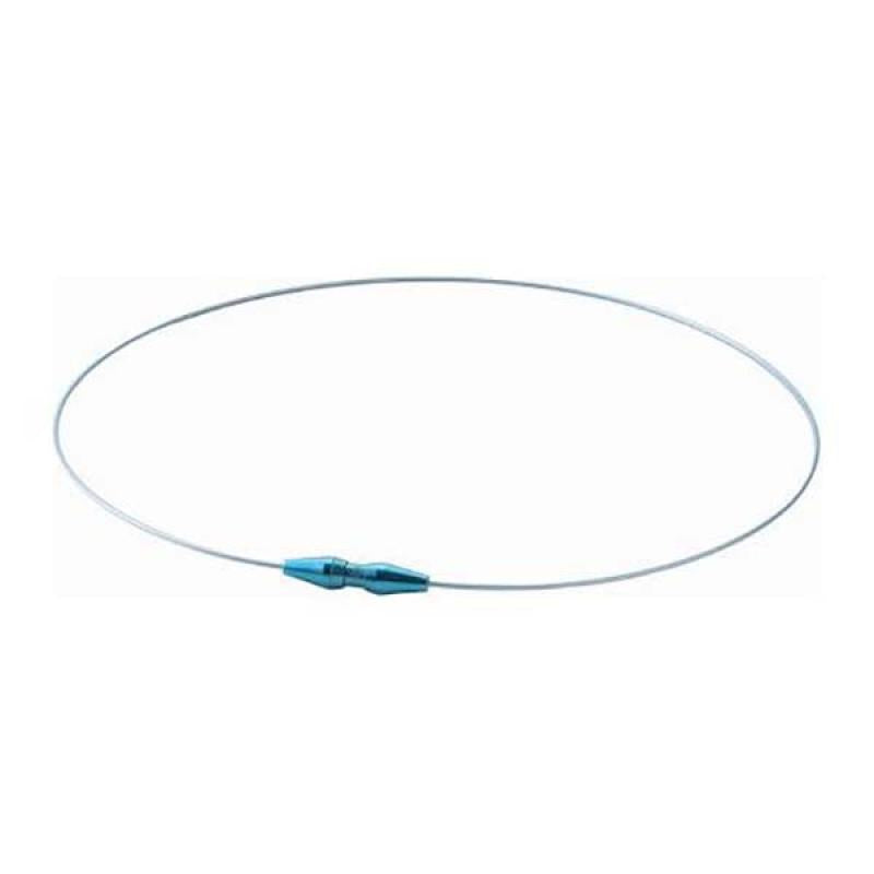 PHITEN RAKUWA WIRE EXTREME necklace light blue, 50 cm