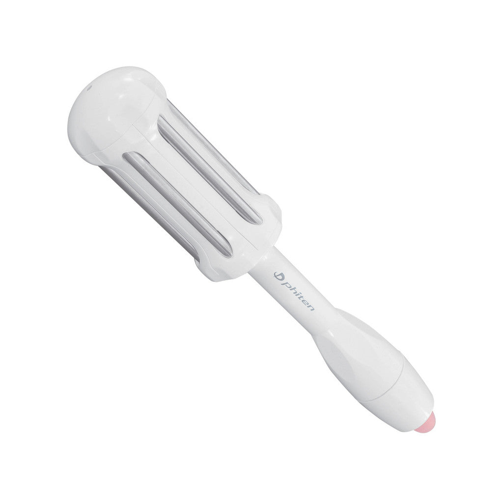 PHITEN body and face massager with titanium white